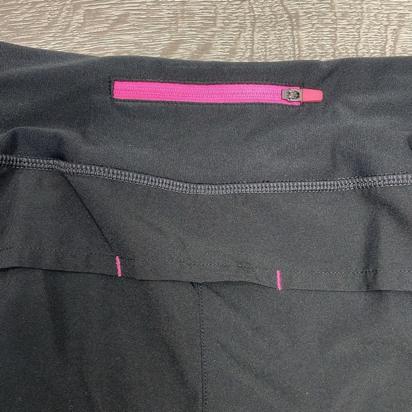 MPG Athletic Running Shorts Lined Black Gray Pink Zipper Pocket S - Picture 16 of 16